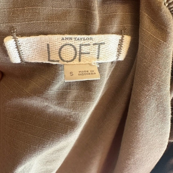 SALE! Loft Utility Jacket, khaki tan. Women’s Size Small - Picture 11 of 11